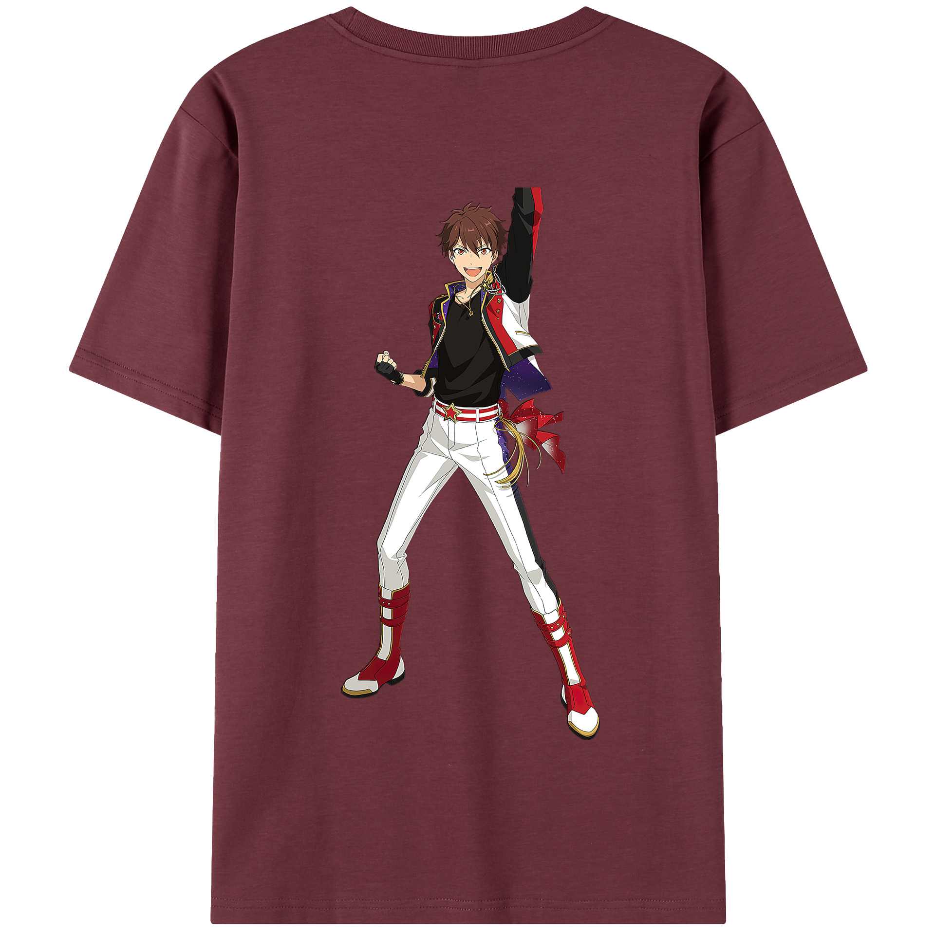 （画像用） あんさんぶるスターズ! Ensemble Stars 綿100％半袖Tシャツ（背面プリント）